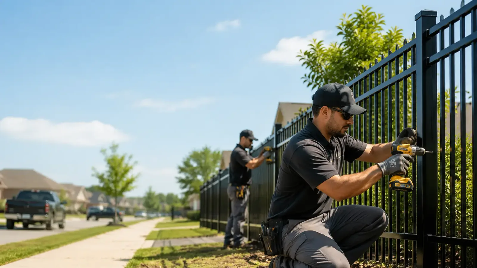 Metal Fence Installation in Jefferson, TX